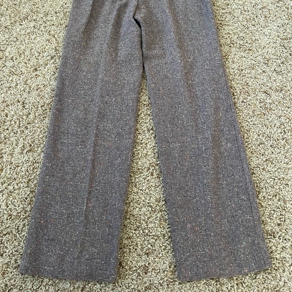 Vintage Brooks Women's Sz 11 3 Pc Multi Wool Blazer Suit Jacket Skirt Pants Set - Picture 5 of 11